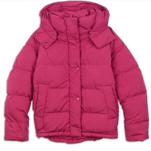Lululemon wonder puff Jacket in pomegranate